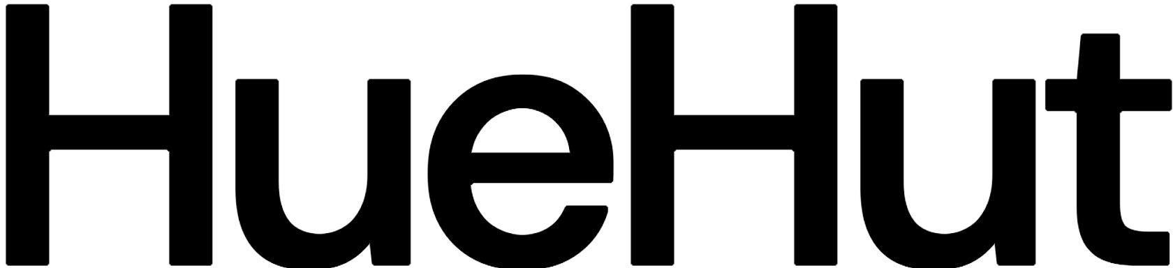 HueHut Logo Text